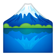 🗻 Emoji Monte Fuji en Google Android 8.0.