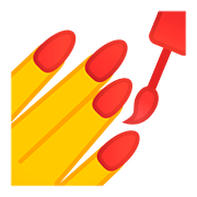 Émoji 💅 Vernis à Ongles sur Google Android 8.0.