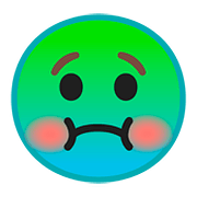Emoji 🤢 Faccina Nauseata su Google Android 8.0.