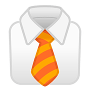 Emoji 👔 Cravatta su Google Android 8.0.