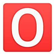 🅾️ Emoji Botão O (tipo Sanguíneo) na Google Android 8.0.