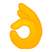 Emoji 👌 Mano Che Fa OK su Google Android 8.0.