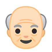 Émoji 👴🏻 Homme âgé : Peau Claire sur Google Android 8.0.