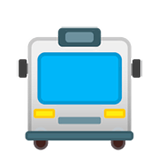 🚍 Emoji Autobús Próximo en Google Android 8.0.