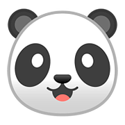 🐼 Emoji Rosto De Panda na Google Android 8.0.