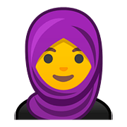 🧕 Emoji Mujer Con Hiyab en Google Android 8.0.