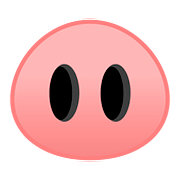 Emoji 🐽 Naso Da Maiale su Google Android 8.0.