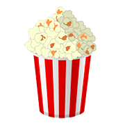 Emoji 🍿 Popcorn su Google Android 8.0.