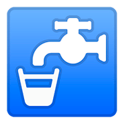 🚰 Emoji Agua Potable en Google Android 8.0.