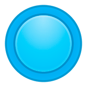 Emoji 🔘 Pulsante Rotondo su Google Android 8.0.