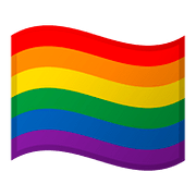 Emoji 🏳️‍🌈 Bandiera Arcobaleno su Google Android 8.0.