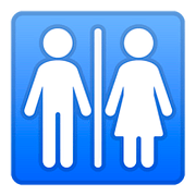 Emoji 🚻 Simbolo Dei Servizi Igienici su Google Android 8.0.
