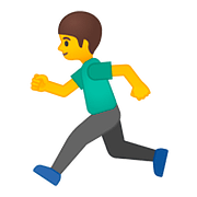 🏃 Emoji Persona Corriendo en Google Android 8.0.