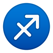 Emoji ♐ Segno Zodiacale Del Saggitario su Google Android 8.0.