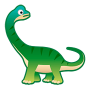 Emoji 🦕 Sauropode su Google Android 8.0.