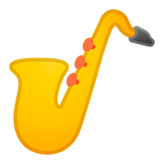 🎷 Emoji Saxofone na Google Android 8.0.