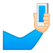 Emoji 🤳🏻 Selfie: Carnagione Chiara su Google Android 8.0.