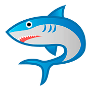🦈 Emoji Tiburón en Google Android 8.0.