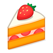 Émoji 🍰 Gâteau Sablé sur Google Android 8.0.