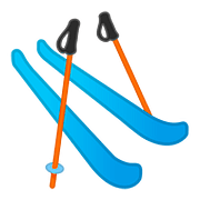 Émoji 🎿 Ski sur Google Android 8.0.