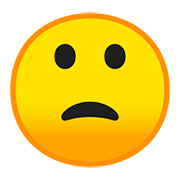 Emoji 🙁 Faccina Leggermente Imbronciata su Google Android 8.0.