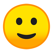 🙂 Emoji Cara Sonriendo Ligeramente en Google Android 8.0.