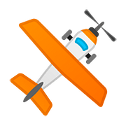 Emoji 🛩️ Aereo Turistico su Google Android 8.0.