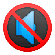 Emoji 🔇 Altoparlante Disattivato su Google Android 8.0.