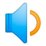 🔉 Emoji Alto-falante Com Volume Médio na Google Android 8.0.