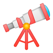 🔭 Emoji Telescopio en Google Android 8.0.