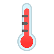 Emoji 🌡️ Termometro su Google Android 8.0.