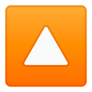 Emoji 🔼 Pulsante A Triangolo Rivolto Verso L’alto su Google Android 8.0.