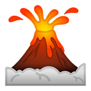 Émoji 🌋 Volcan sur Google Android 8.0.