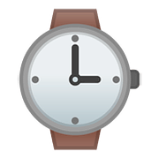 ⌚ Emoji Relógio De Pulso na Google Android 8.0.