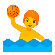 Emoji 🤽 Persona Che Gioca A Pallanuoto su Google Android 8.0.