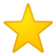 ⭐ Emoji Estrella Blanca Mediana en Google Android 8.0.