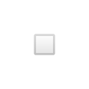 ▫️ Emoji Quadrado Branco Pequeno na Google Android 8.0.