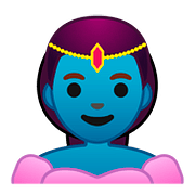 Emoji 🧞‍♀️ Genio Donna su Google Android 8.0.