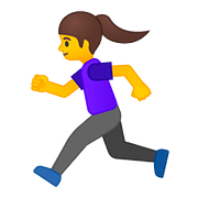 🏃‍♀️ Emoji Mujer Corriendo en Google Android 8.0.