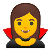🧛‍♀️ Emoji weiblicher Vampir Google Android 8.0.