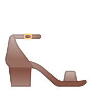 Emoji 👡 Sandalo Da Donna su Google Android 8.0.