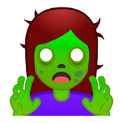 Émoji 🧟 Zombie sur Google Android 8.0.