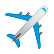 Emoji ✈️ Aeroplano su Google Android 8.1.