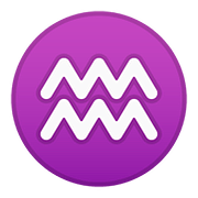Émoji ♒ Verseau sur Google Android 8.1.