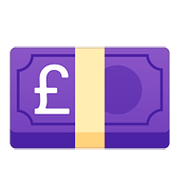 Emoji 💷 Banconota Sterlina su Google Android 8.1.