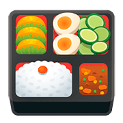 Émoji 🍱 Boîte Déjeuner sur Google Android 8.1.