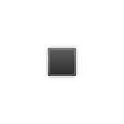 Émoji ▪️ Petit Carré Noir sur Google Android 8.1.