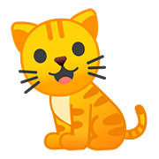 Emoji 🐈 Gatto su Google Android 8.1.