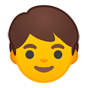 Émoji 🧒 Enfant sur Google Android 8.1.
