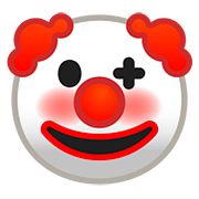 Emoji 🤡 Faccina Pagliaccio su Google Android 8.1.